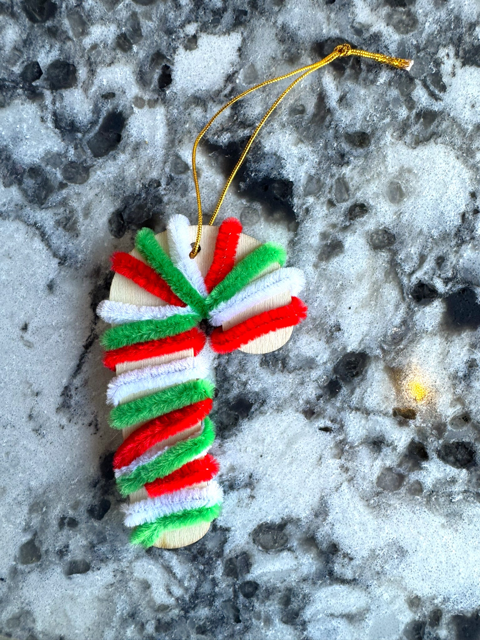candy cane ornament